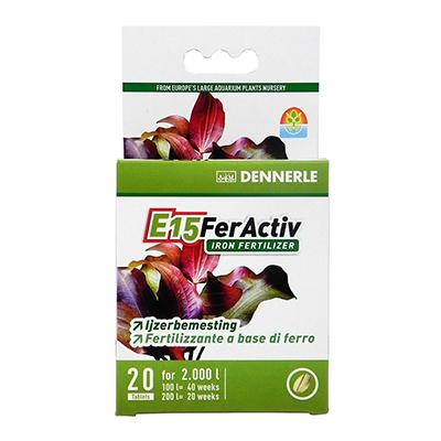 E15 FerActiv White Iron Supplement for Aquarium Plants 20pc E15 FerActiv White Iron Supplement for Aquarium Plants 20pc