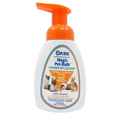 Oasis Magic Pet Bath Small Animal Foam Cleanser Oasis Magic Pet Bath Small Animal Foam Cleanser