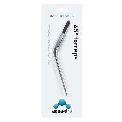 Aquavitro Stainless Steel Forceps 45 Degree Aquarium Tool Aquavitro Stainless Steel Forceps 45 Degree Aquarium Tool