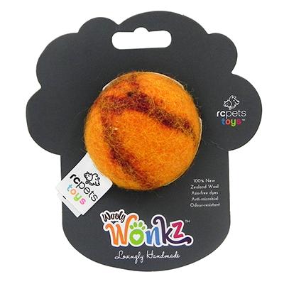 Wooly Wonks Felted Ball Dog and Cat Toy Small Click for larger image