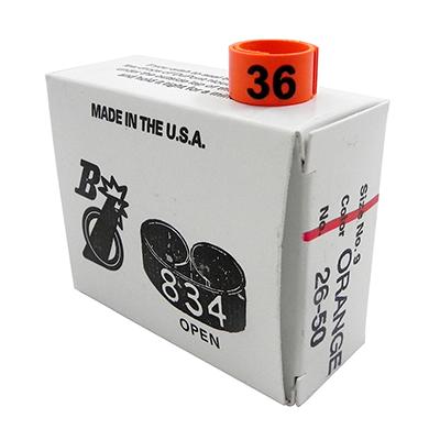 Poultry Numbered Leg Bands Orange Size 9 Numbered 26-50 Click for larger image Poultry Numbered Leg Bands Orange Size 9 Numbered 26-50 Click for larger image