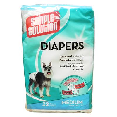 Diaper Garment Dog Diaper Disposable Medium 12pack Diaper Garment Dog Diaper Disposable Medium 12pack