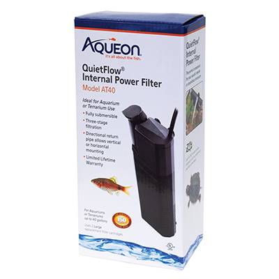 Aqueon Quiet Flow Internal Aquarium Filter Large Aqueon Quiet Flow Internal Aquarium Filter Large