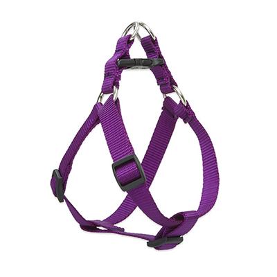 Lupine Nylon Dog Harness Step In Purple 10-13 inch Lupine Nylon Dog Harness Step In Purple 10-13 inch
