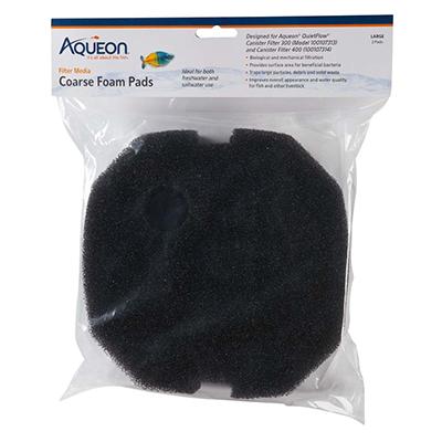 Aqueon 300/400 Canister Filter Replacement Foam Pads 2-Pack Click for larger image Aqueon 300/400 Canister Filter Replacement Foam Pads 2-Pack Click for larger image