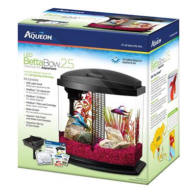 Aqueon Betta Bow LED 2.5 gallon Aquarium Aqueon Betta Bow LED 2.5 gallon Aquarium