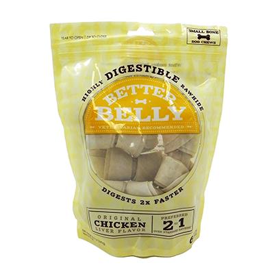 Better Belly Rawhide Sm 6pk Better Belly Rawhide Sm 6pk