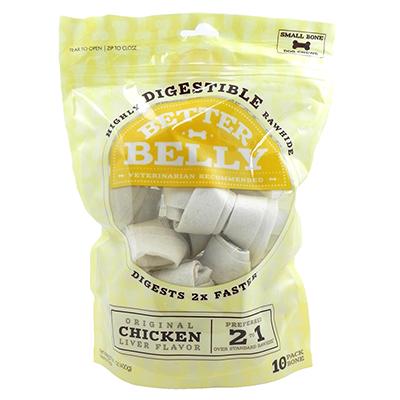Better Belly Rawhide Dog Chews Small 10pk Better Belly Rawhide Dog Chews Small 10pk