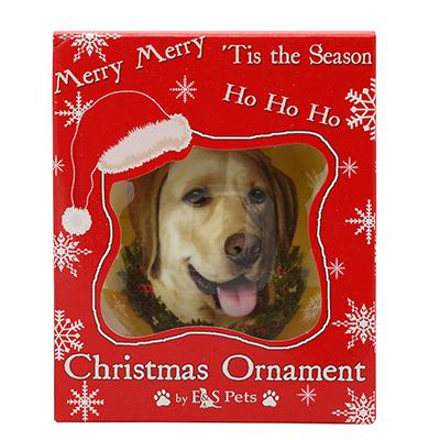 E&S Imports Shatterproof Animal Ornament Yellow Lab Click for larger image E&S Imports Shatterproof Animal Ornament Yellow Lab Click for larger image
