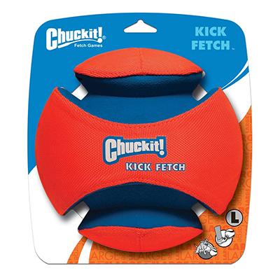 Chuckit Kick Fetch Large Dog Ball Click for larger image