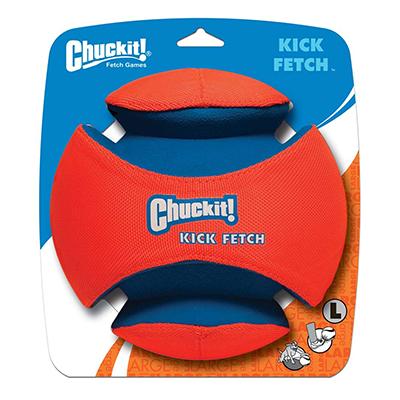 Chuckit Kick Fetch Large Dog Ball Click for larger image Chuckit Kick Fetch Large Dog Ball Click for larger image