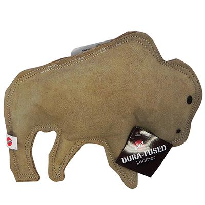Ethical Dura-Fuse Leather Buffalo Large Dog Toy Click for larger image Ethical Dura-Fuse Leather Buffalo Large Dog Toy Click for larger image