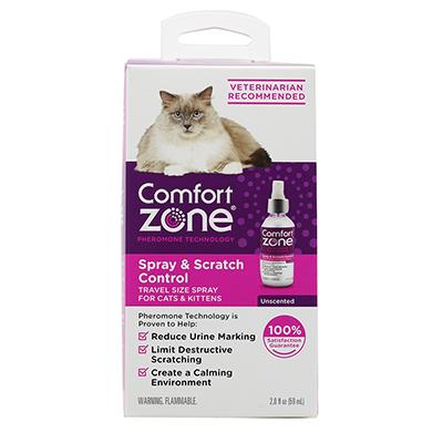 Comfort Zone Cat Calmative Spray 2oz Click for larger image