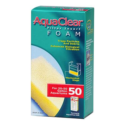 Hagen AquaClear 50 Aquarium Filter Foam Filter Insert Hagen AquaClear 50 Aquarium Filter Foam Filter Insert