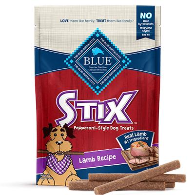 Blue Buffalo Lamb Apple Stix Pepperoni Style Dog Treats 6oz Click for larger image Blue Buffalo Lamb Apple Stix Pepperoni Style Dog Treats 6oz Click for larger image