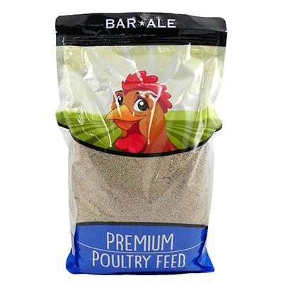 Bar Ale Chick Starter Medicated 20% Poultry Crumble 10lb Click for larger image