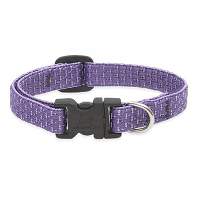 Lupine Nylon Dog Collar Adjustable Eco Lilac 8-12 Lupine Nylon Dog Collar Adjustable Eco Lilac 8-12