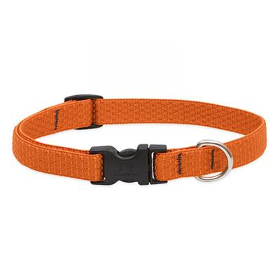 Lupine Nylon Dog Collar Adjustable Eco Pumpkin 13-22 Lupine Nylon Dog Collar Adjustable Eco Pumpkin 13-22