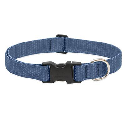 Lupine Nylon Dog Collar Adjustable Eco Mountain Lake 12-20 Lupine Nylon Dog Collar Adjustable Eco Mountain Lake 12-20