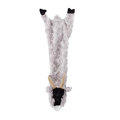 Skinneeez Washable Crinkle Goat Plush Dog Toy Large Click for larger image