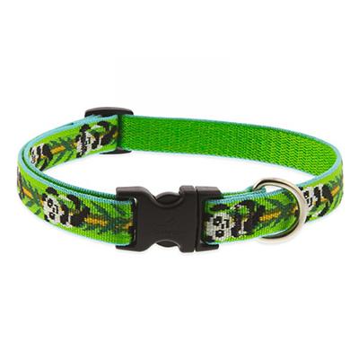 Dog Collar Adjustable Nylon Panda Land 13-22 3/4 inch wide Dog Collar Adjustable Nylon Panda Land 13-22 3/4 inch wide