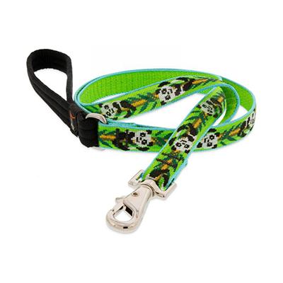 Lupine Dog Leash 4-foot x 3/4-inch Panda Land Lupine Dog Leash 4-foot x 3/4-inch Panda Land