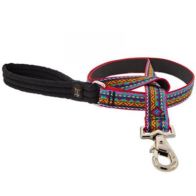 Lupine Nylon Dog Leash 4-foot x 1-inch El Paso Click for larger image