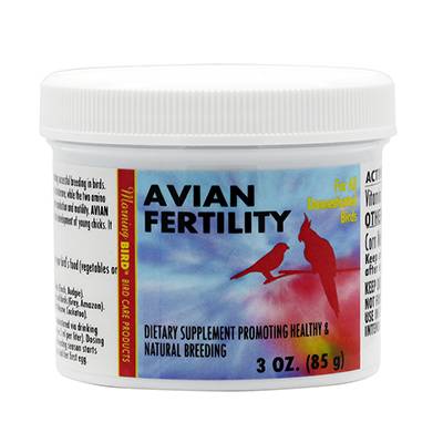 Morning Bird Avian Fertility Supplement for Birds 3oz Morning Bird Avian Fertility Supplement for Birds 3oz
