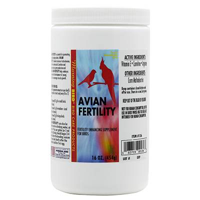 Morning Bird Avian Fertility Supplement for Birds 16oz Click for larger image Morning Bird Avian Fertility Supplement for Birds 16oz Click for larger image
