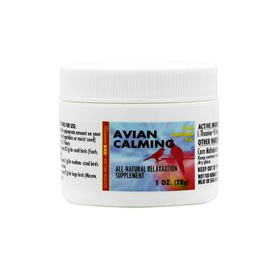 Morning Bird Products Avian Calming Supplement 1 ounce Click for larger image Morning Bird Products Avian Calming Supplement 1 ounce Click for larger image