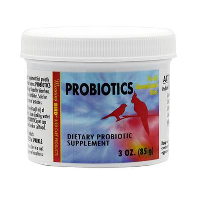 Morning Bird Probiotic Supplement For Birds 3oz Morning Bird Probiotic Supplement For Birds 3oz