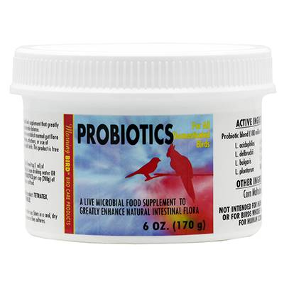 Morning Bird Probiotic Supplement For Birds 6oz Morning Bird Probiotic Supplement For Birds 6oz