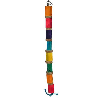 Seven Decker Made in the USA Toy for Large Birds Click for larger image