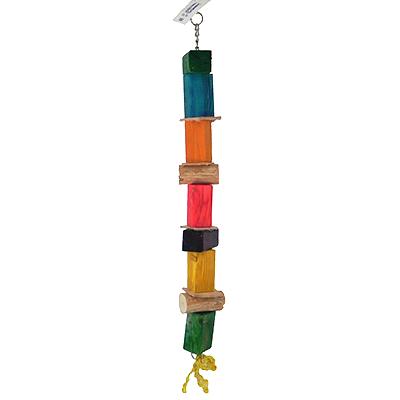 Dag Wood Made in the USA Toy for Large Birds Click for larger image Dag Wood Made in the USA Toy for Large Birds Click for larger image