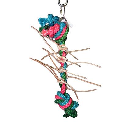 Baby Lacey Made in the USA Bird Toy for Small Birds Click for larger image Baby Lacey Made in the USA Bird Toy for Small Birds Click for larger image