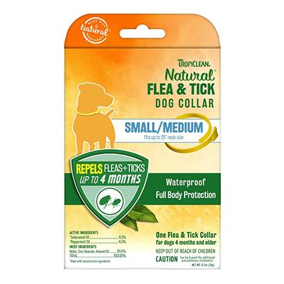 TropiClean Herbal Large Dog Flea Collar Small Click for larger image TropiClean Herbal Large Dog Flea Collar Small Click for larger image