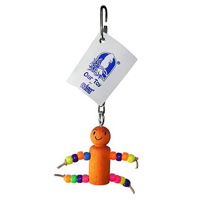 Neon Buddy Made in USA Small Bird Toy Click for larger image