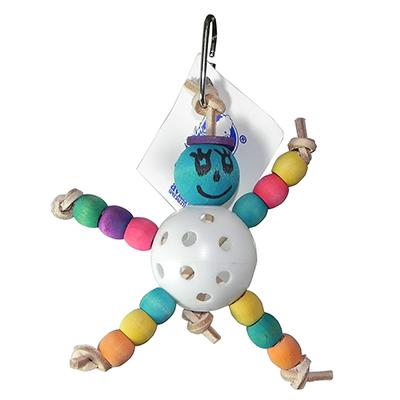 Jolly BaBa Ball Small Made in USA Bird Toy Click for larger image Jolly BaBa Ball Small Made in USA Bird Toy Click for larger image
