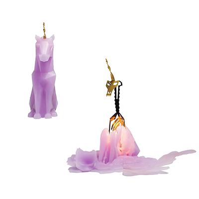 Pyro Pet Candle Kisa Lavander Wax Candle with Skeleton Click for larger image Pyro Pet Candle Kisa Lavander Wax Candle with Skeleton Click for larger image
