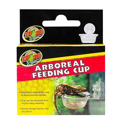 ZooMed Arboreal Feeding Cup for Glass Terrariums Click for larger image ZooMed Arboreal Feeding Cup for Glass Terrariums Click for larger image