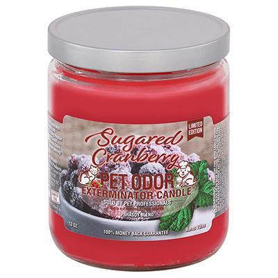 Pet Odor Eliminator Sugared Cranberry Candle Click for larger image