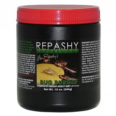 Repashy Bug Burger Feeder Insect Diet 12oz Click for larger image Repashy Bug Burger Feeder Insect Diet 12oz Click for larger image