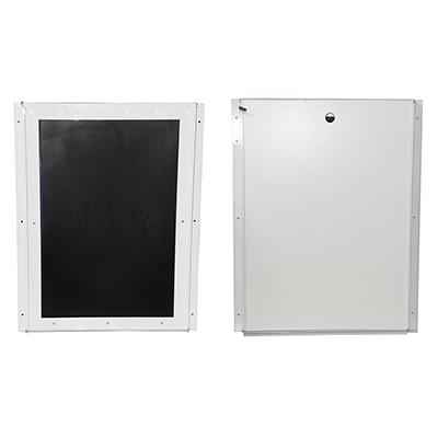 Pride Anodized White Pet Door Large LD500 Click for larger image Pride Anodized White Pet Door Large LD500 Click for larger image