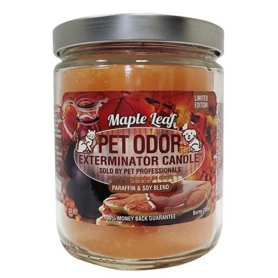 Pet Odor Eliminator Maple Leaf Candle Click for larger image Pet Odor Eliminator Maple Leaf Candle Click for larger image