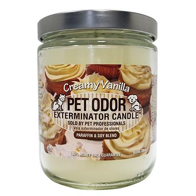 Pet Odor Eliminator Creamy Vanillaf Candle Click for larger image Pet Odor Eliminator Creamy Vanillaf Candle Click for larger image