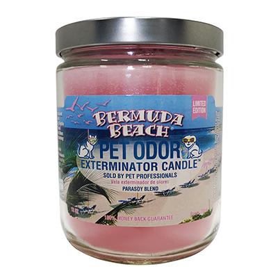 Pet Odor Eliminator Bermuda Beach Candle Click for larger image Pet Odor Eliminator Bermuda Beach Candle Click for larger image