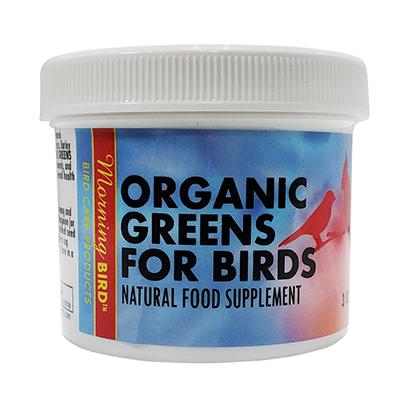Morning Bird Organic Bird Greens Supplement for Birds 3oz Click for larger image Morning Bird Organic Bird Greens Supplement for Birds 3oz Click for larger image