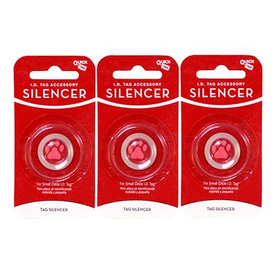 Dog Tag Silencer Circle Small 3 Pack Click for larger image Dog Tag Silencer Circle Small 3 Pack Click for larger image