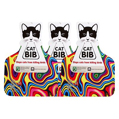 CatBib WildBird Saver Rainbow Big 3 pack Click for larger image CatBib WildBird Saver Rainbow Big 3 pack Click for larger image