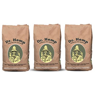 Dr. Hemp Natural Hemp Small Animal Bedding 8 Quart 3-Pack Click for larger image Dr. Hemp Natural Hemp Small Animal Bedding 8 Quart 3-Pack Click for larger image